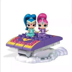 Shimmer & Shine Mega Blocks Magic genie carpet
